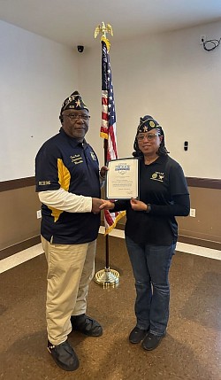 Congratulations to Post 828 Marcellus Hutchinson for being a finalist for the 20th District 2026 Legionnaire of the Year.